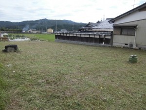 大津市のお客様から草刈りのご用命をいただきました。